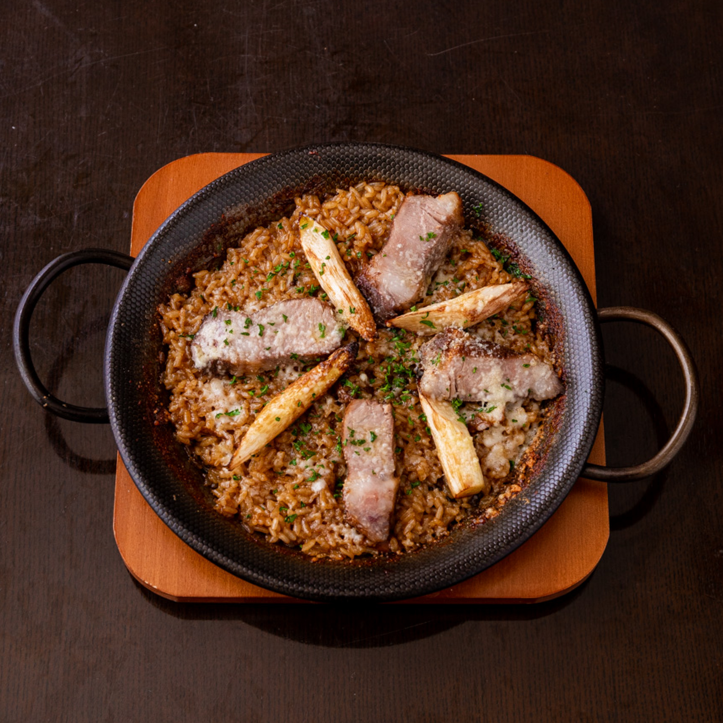 イベリコ豚のパエリア