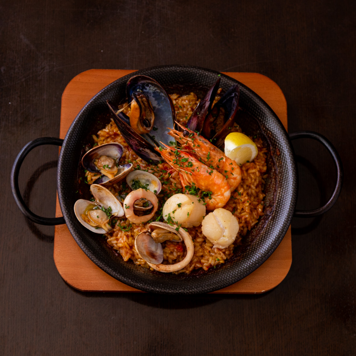 シーフードMIXパエリア